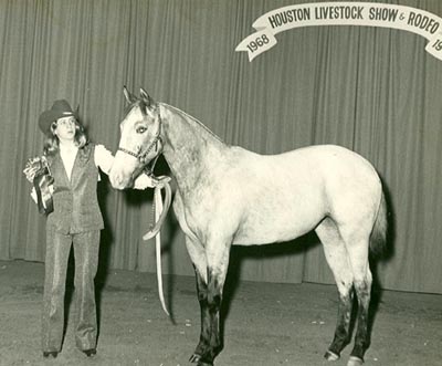 Jeannine B. Prather with Little Lady