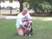 Pete and his dog Rebel